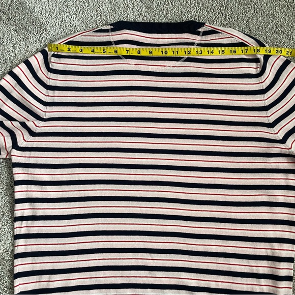 Scotch &Soda Cotton Wool Blend Striped knitted Sweater Pullover XXL BlackPink - Picture 14 of 16